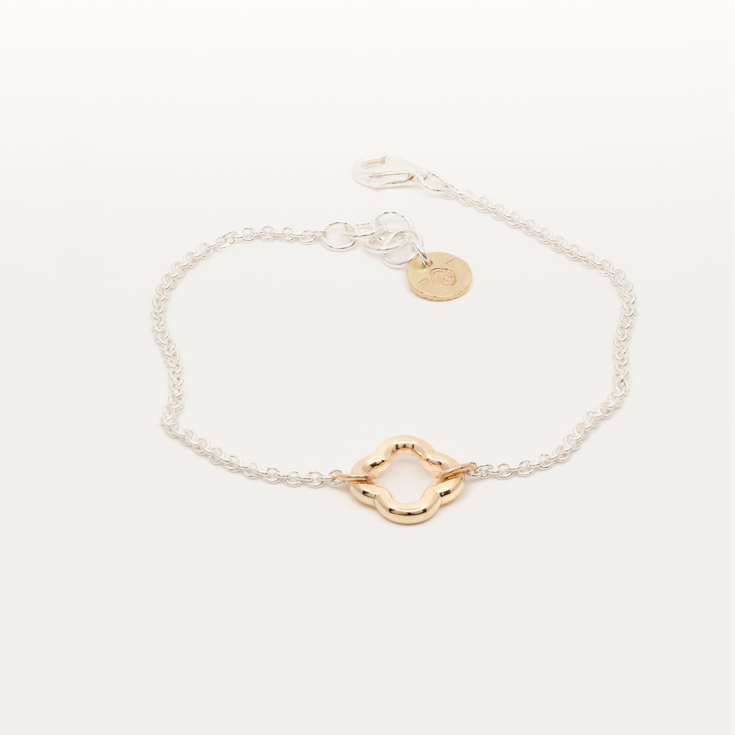 Creo Plain - Silver/Gold bracelet