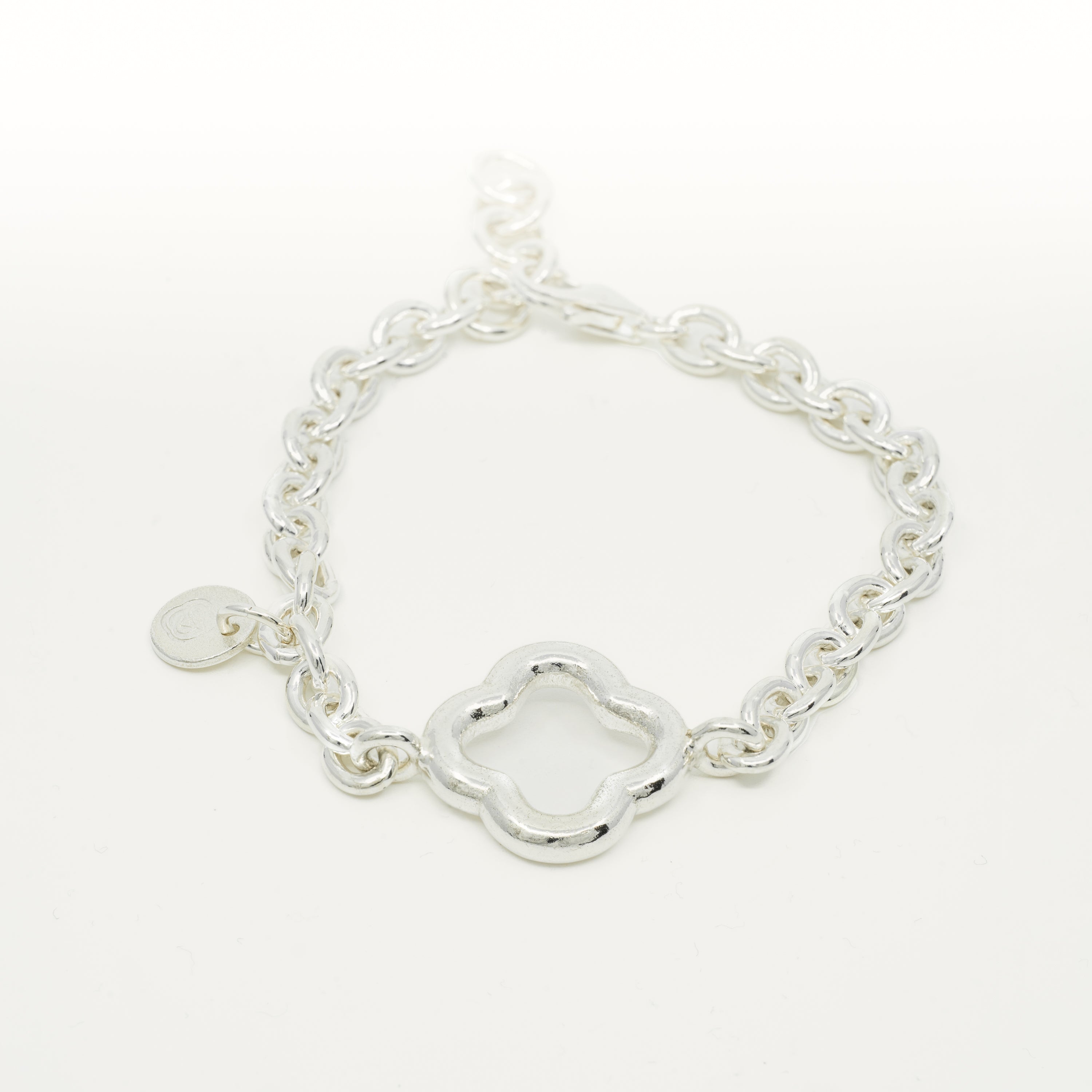 Creo Plain Deluxe - Silver bracelet