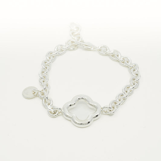 Creo Plain Deluxe - Silver bracelet