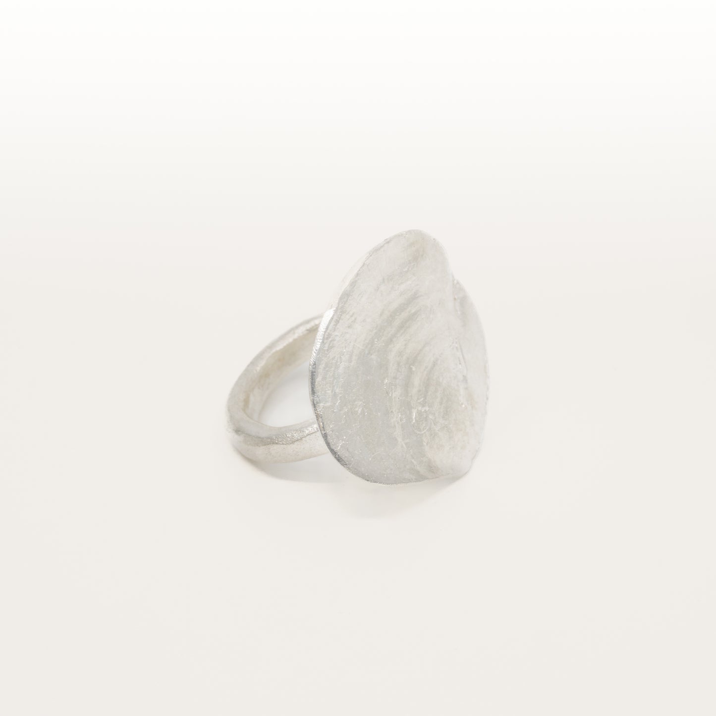 Silvermusslan - ring i äkta silver
