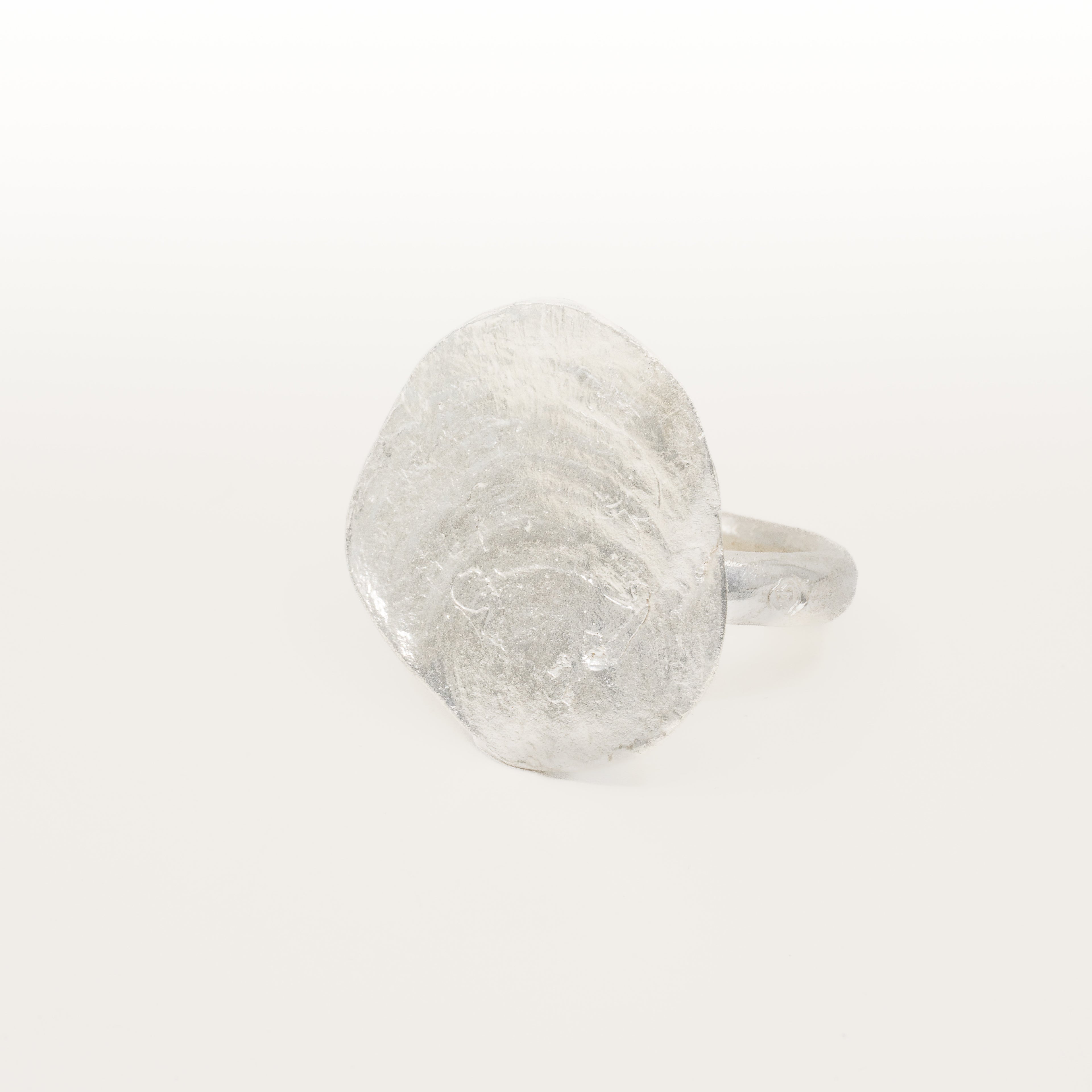 Silvermusslan - ring i äkta silver