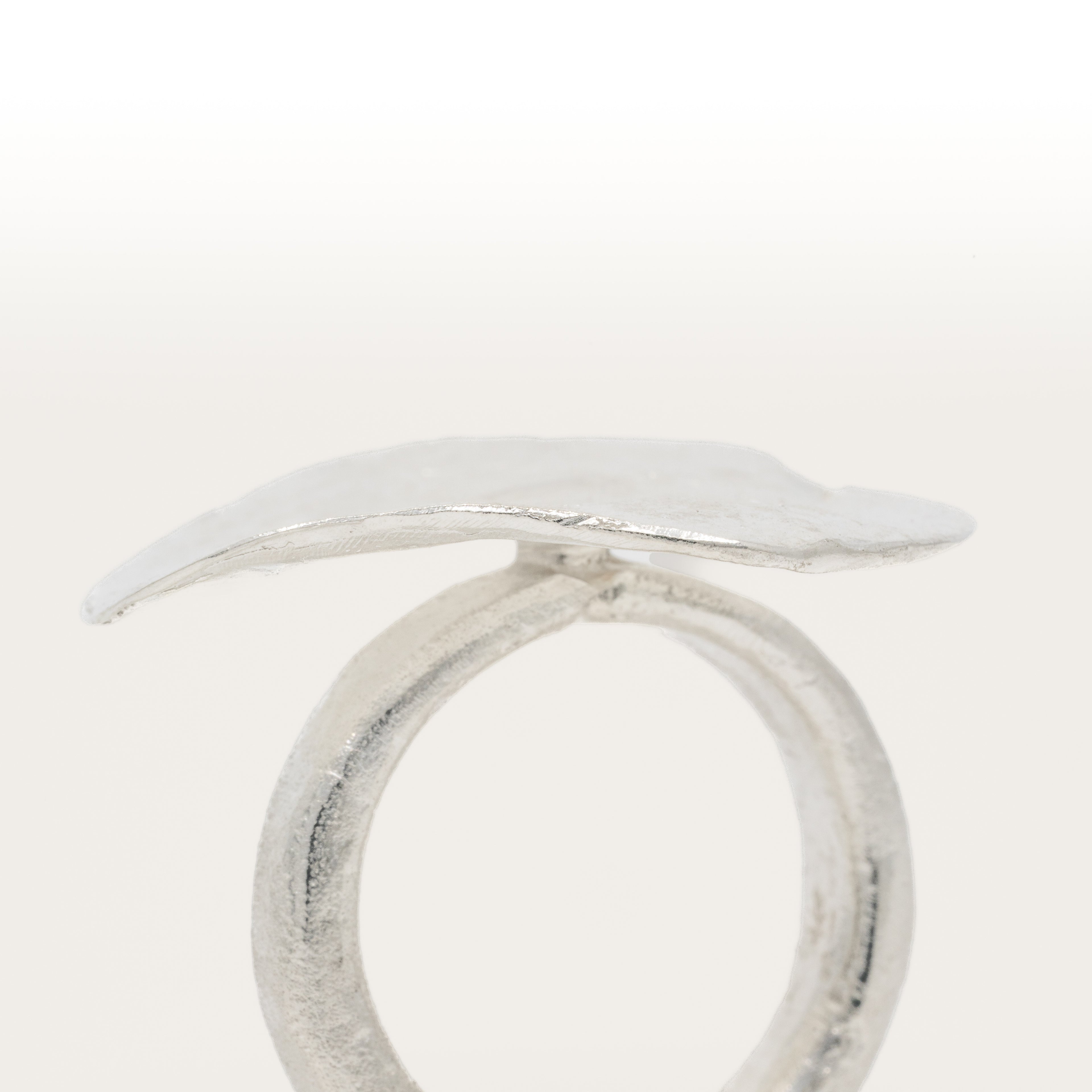 Silvermusslan - ring i äkta silver