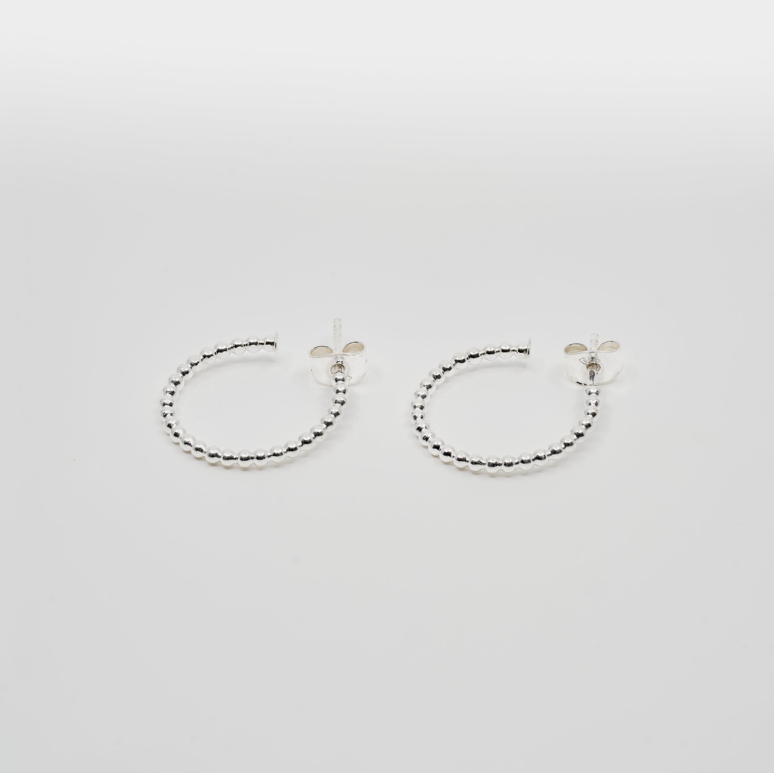 Drops of colour - earrings silver