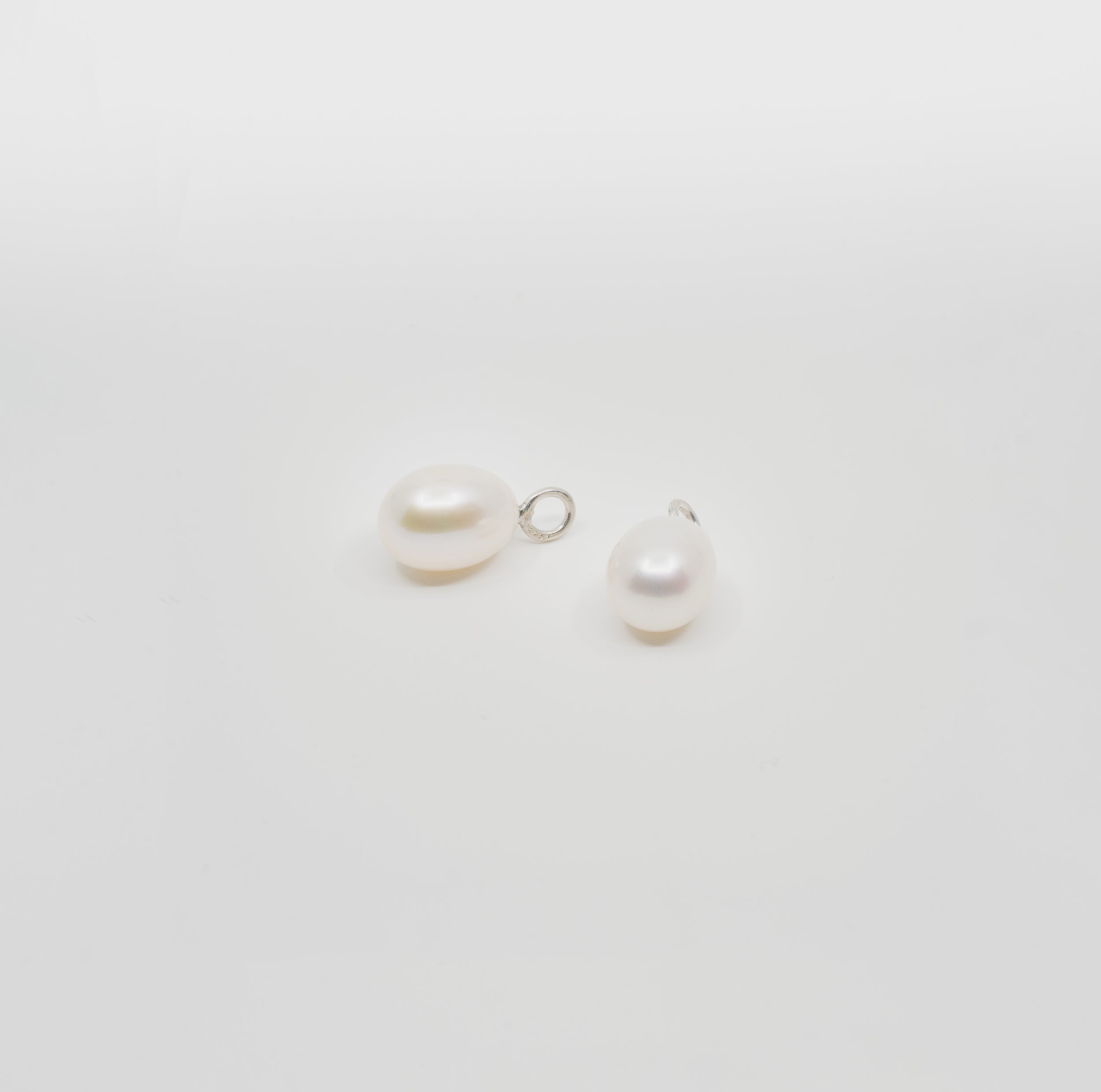 Drops of colour - earrings silver