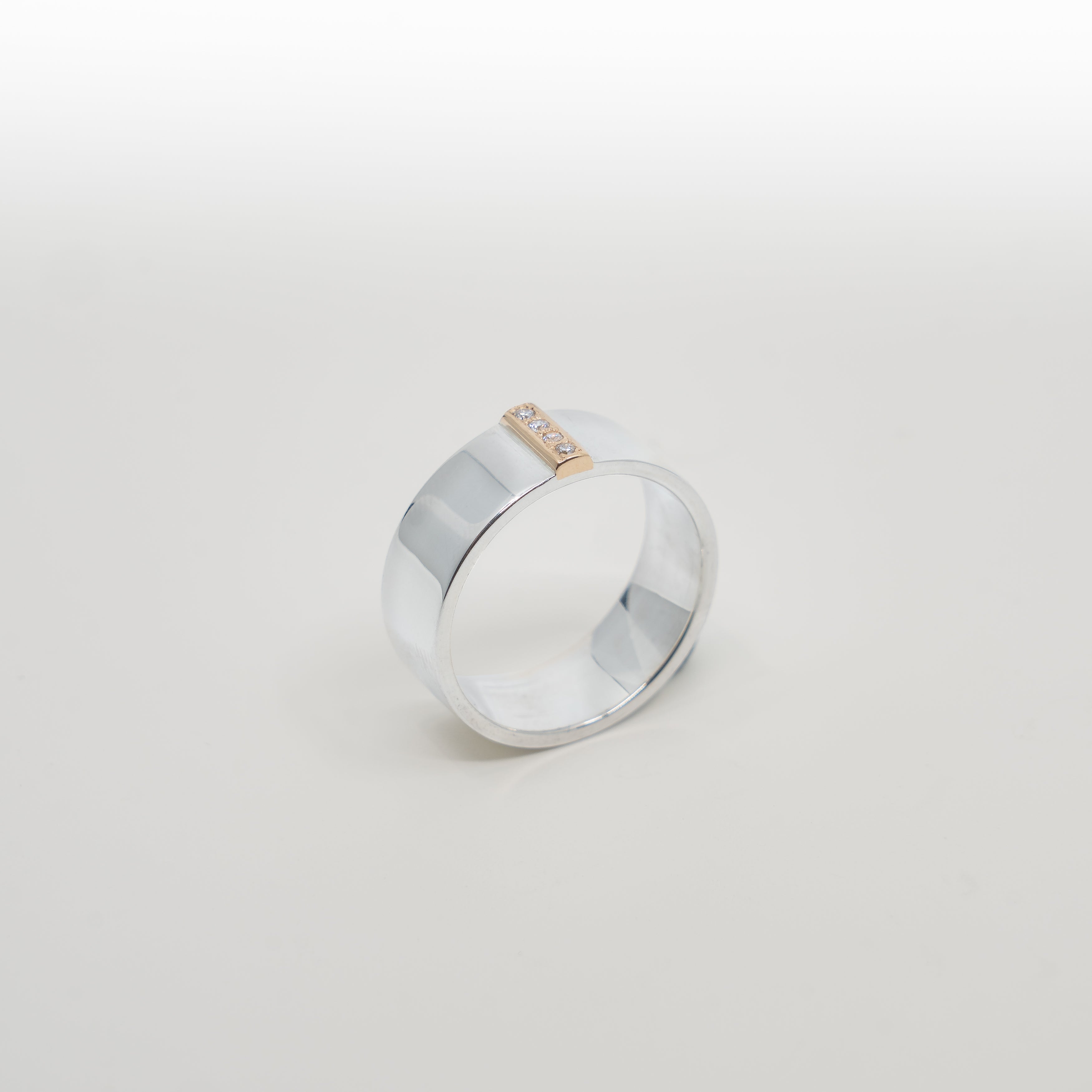 Ring Ribbon Silver - 7