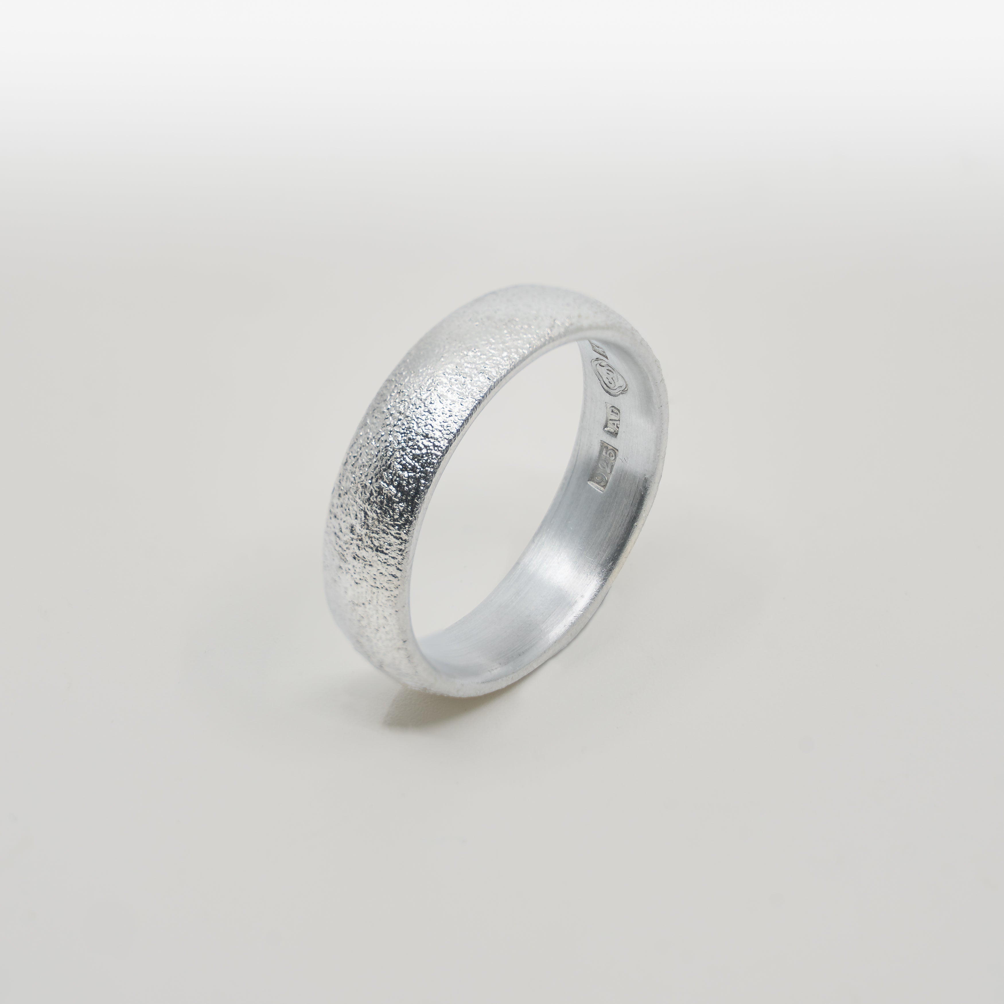 Organic Cupped - Silver ring