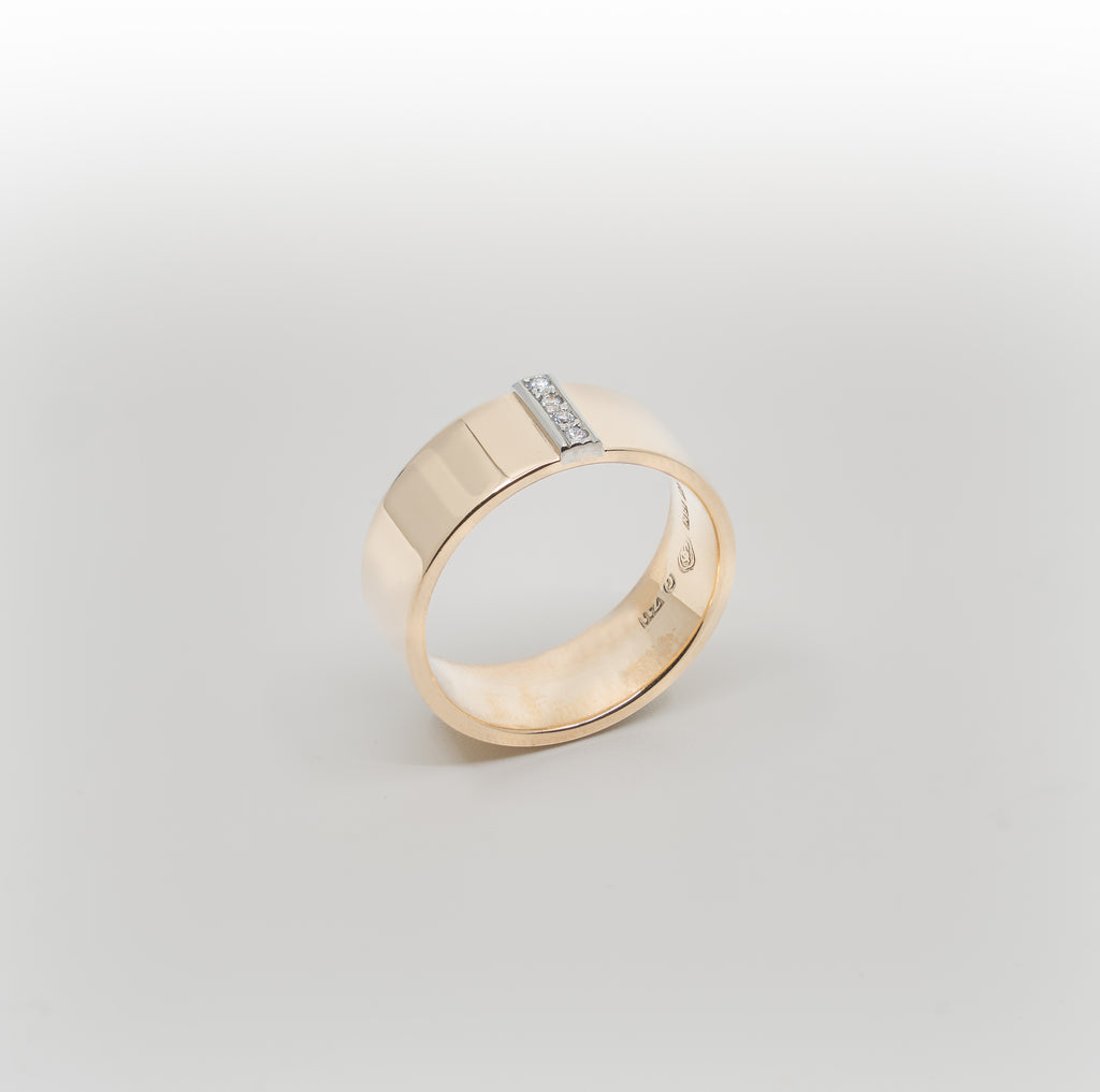 Ring Ribbon Gold - 7