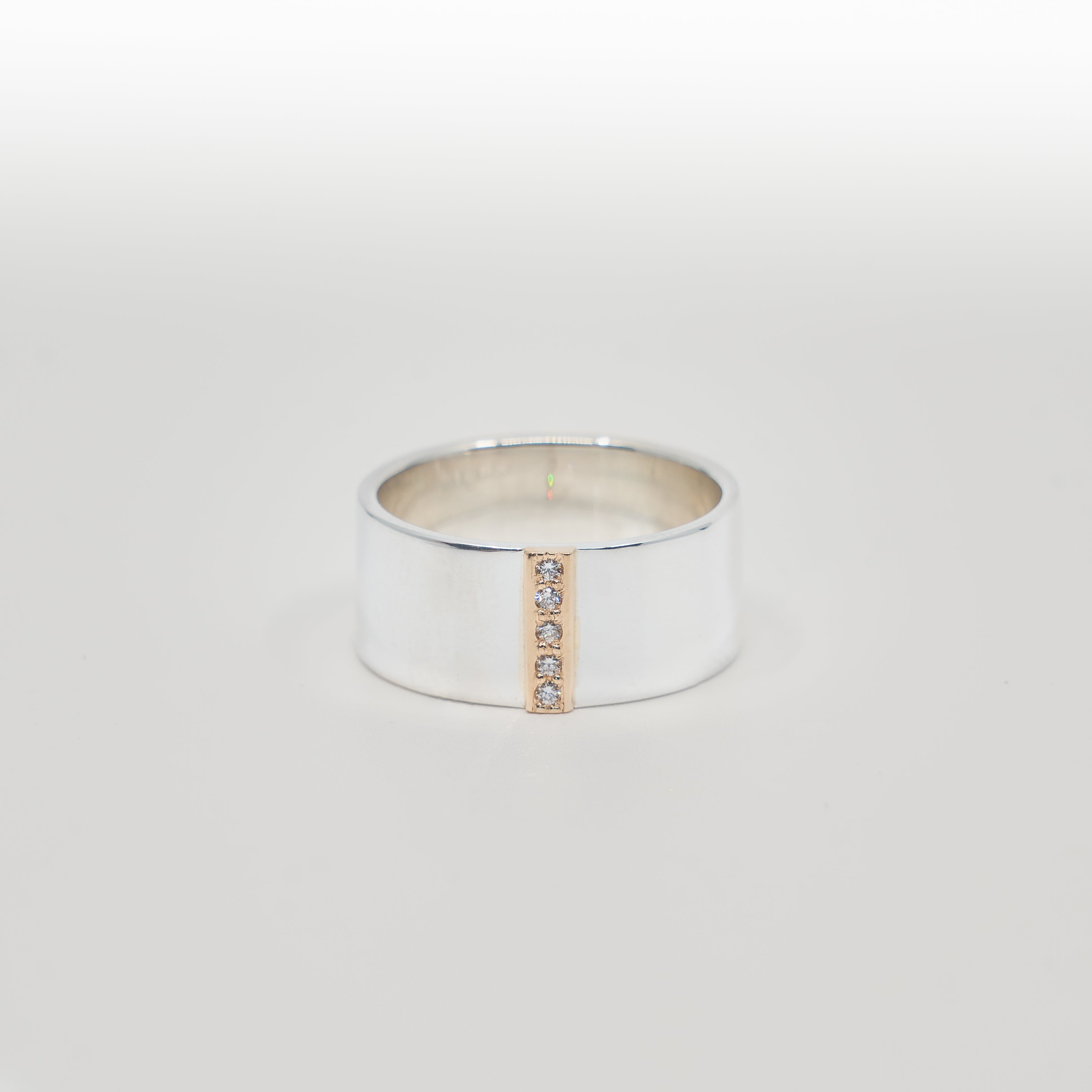 Ring Ribbon Silver - 9