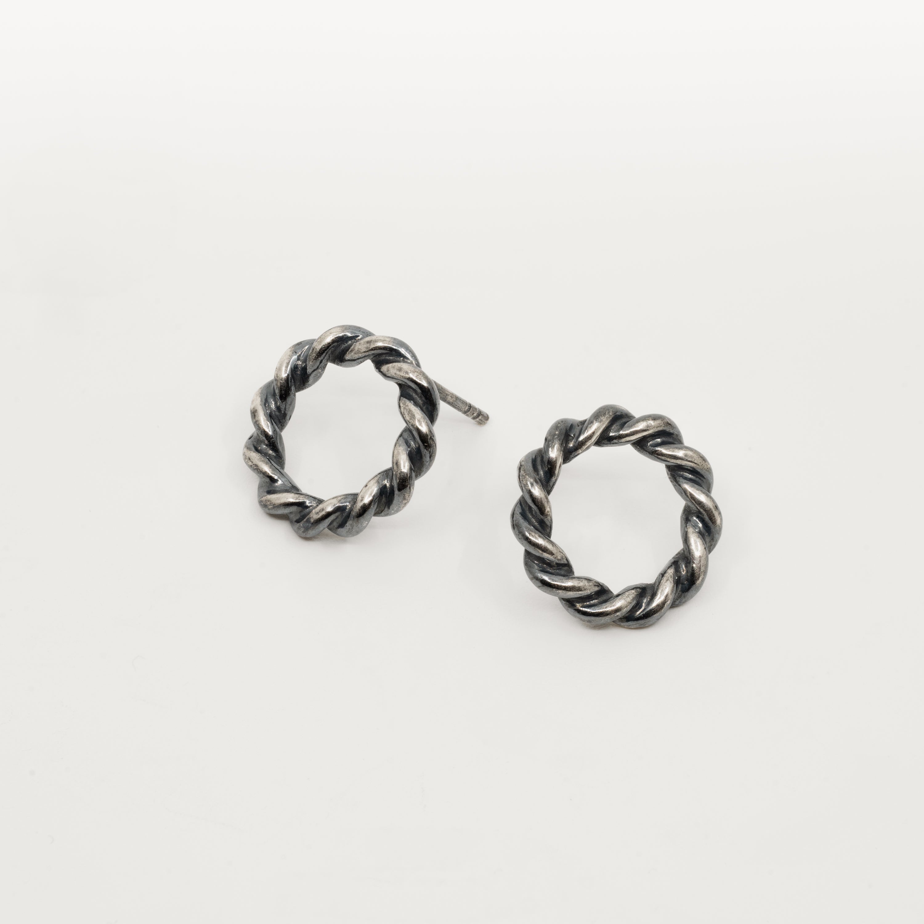 Twist Earrings Circle Grande - Oxid