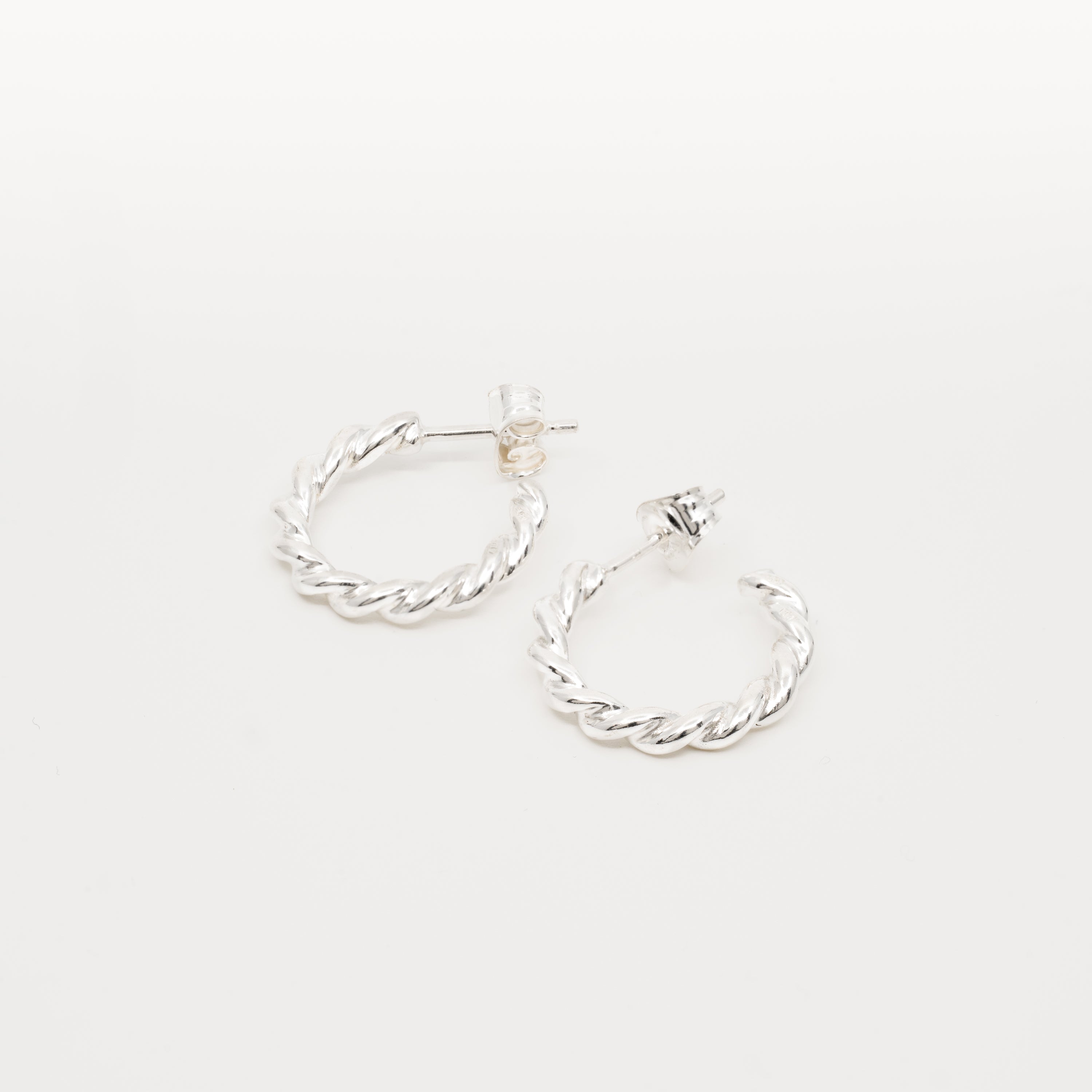 Twist Grand Earrings - Silver