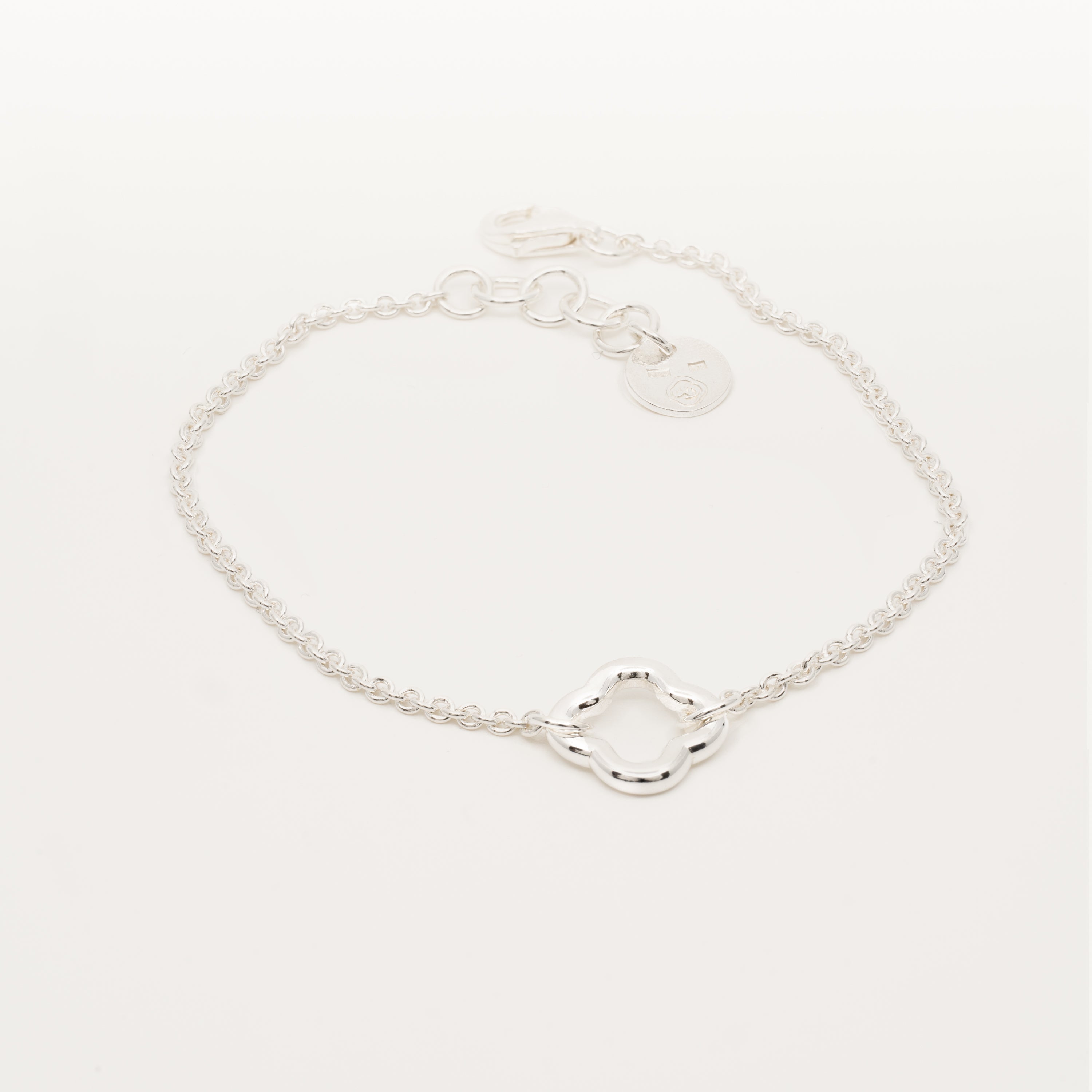 Creo Plain - Silver bracelet
