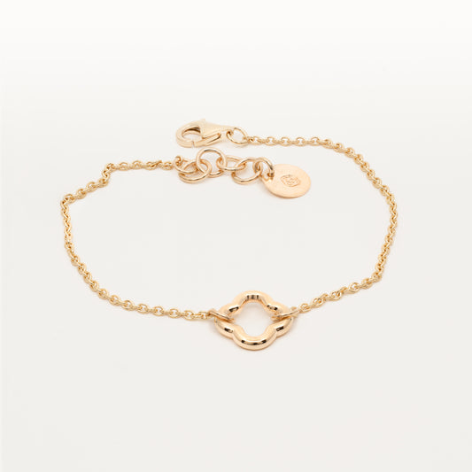 Creo Plain - Gold bracelet