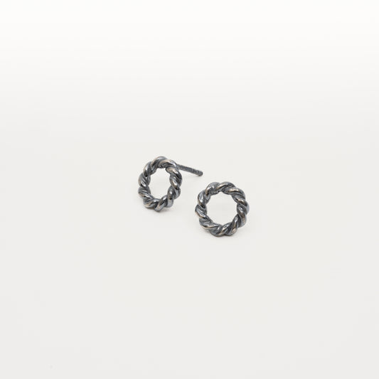 Twist Earrings Circle Petit - Oxid