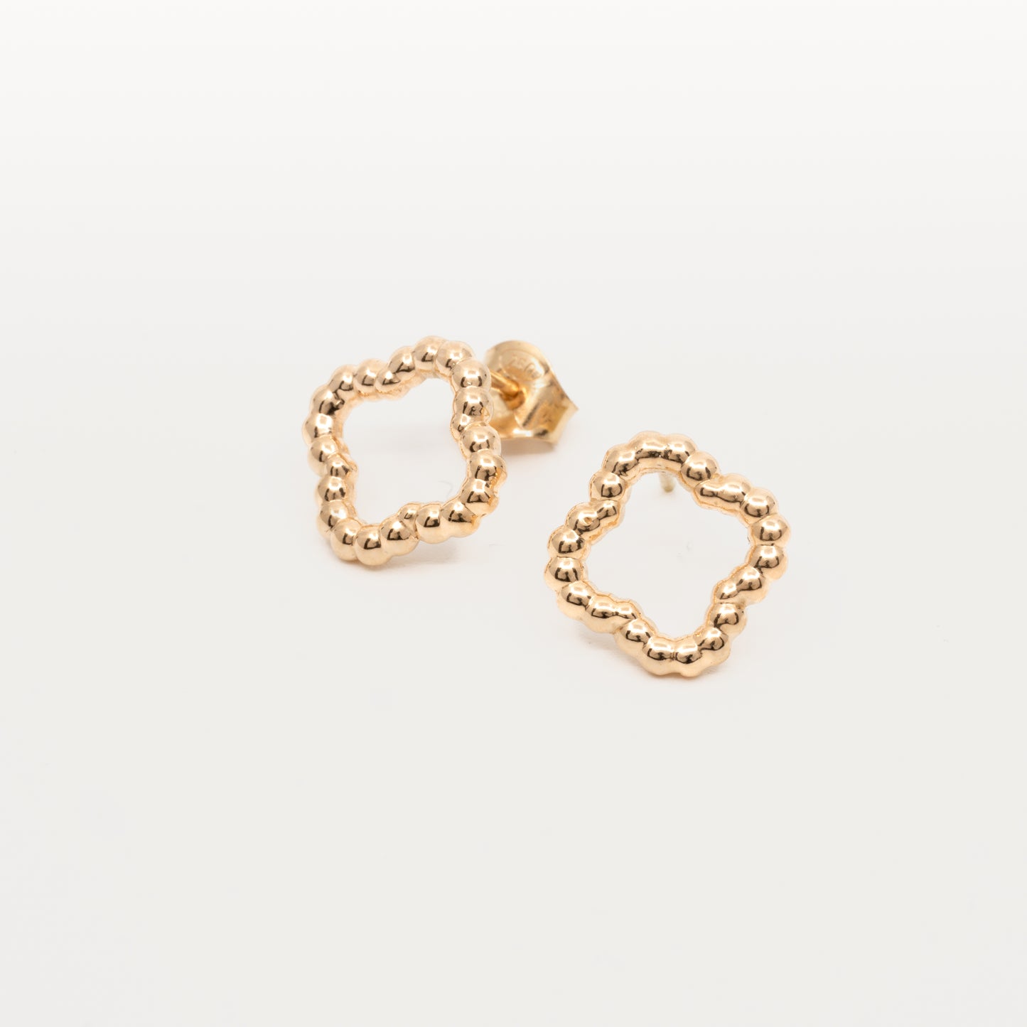 Creo Marbles - Gold earrings