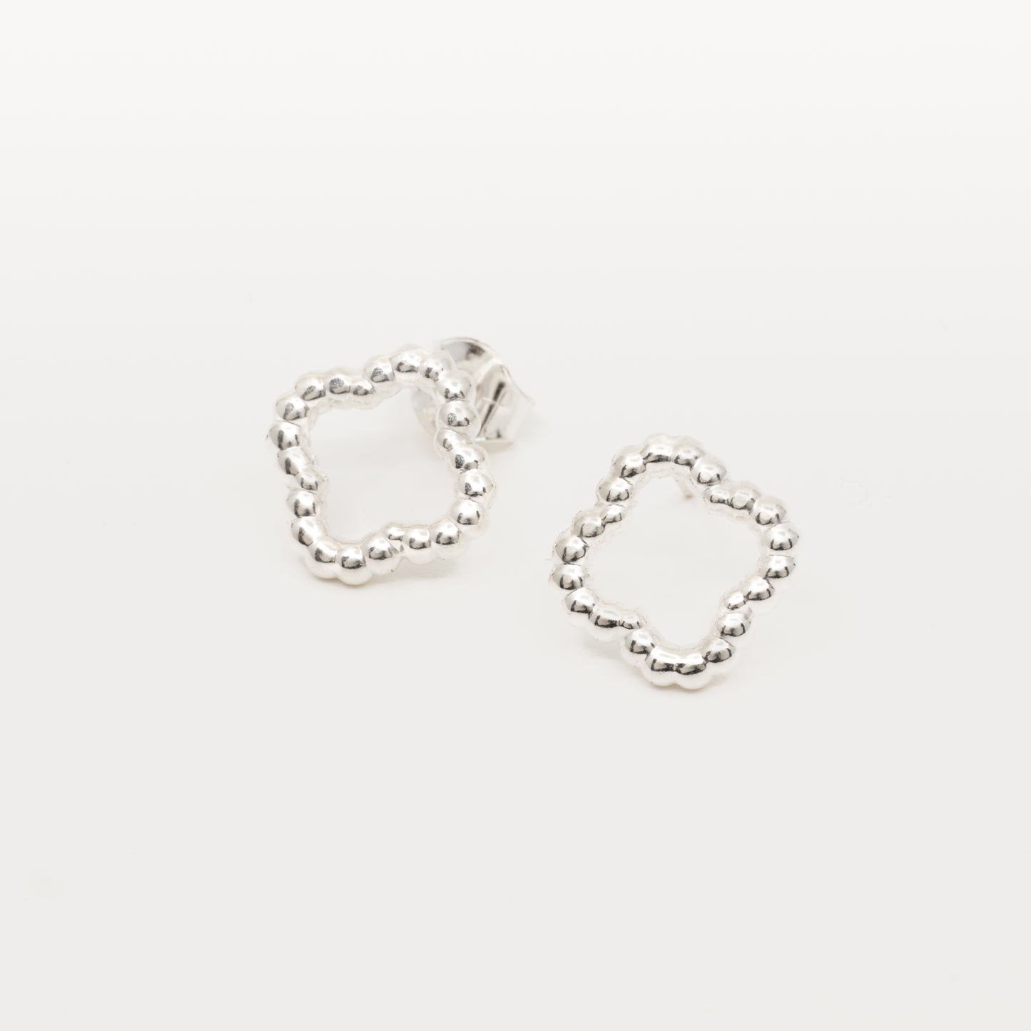 Creo Marbles - Silver earrings