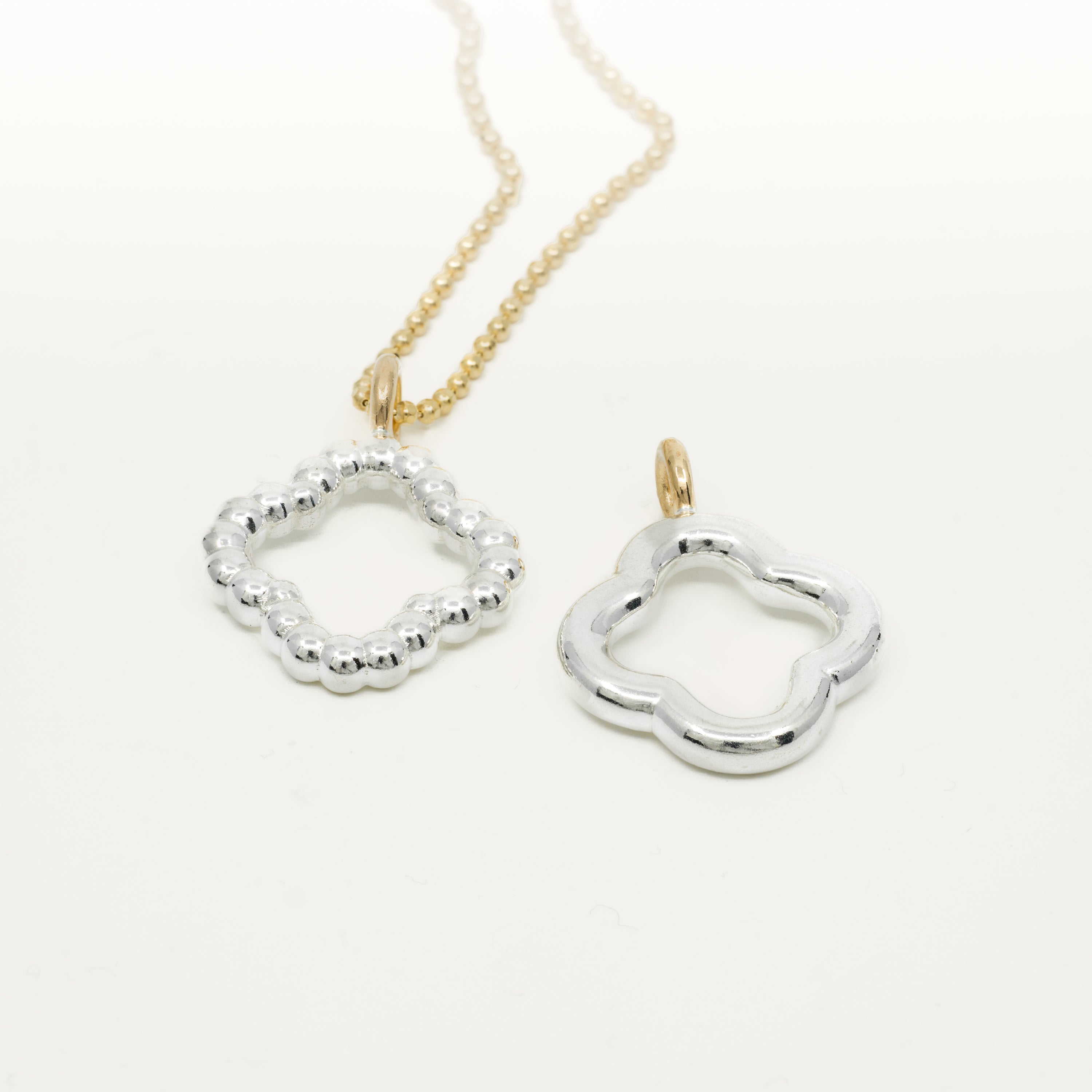 Creo Deluxe Pendant - Mix silver gold