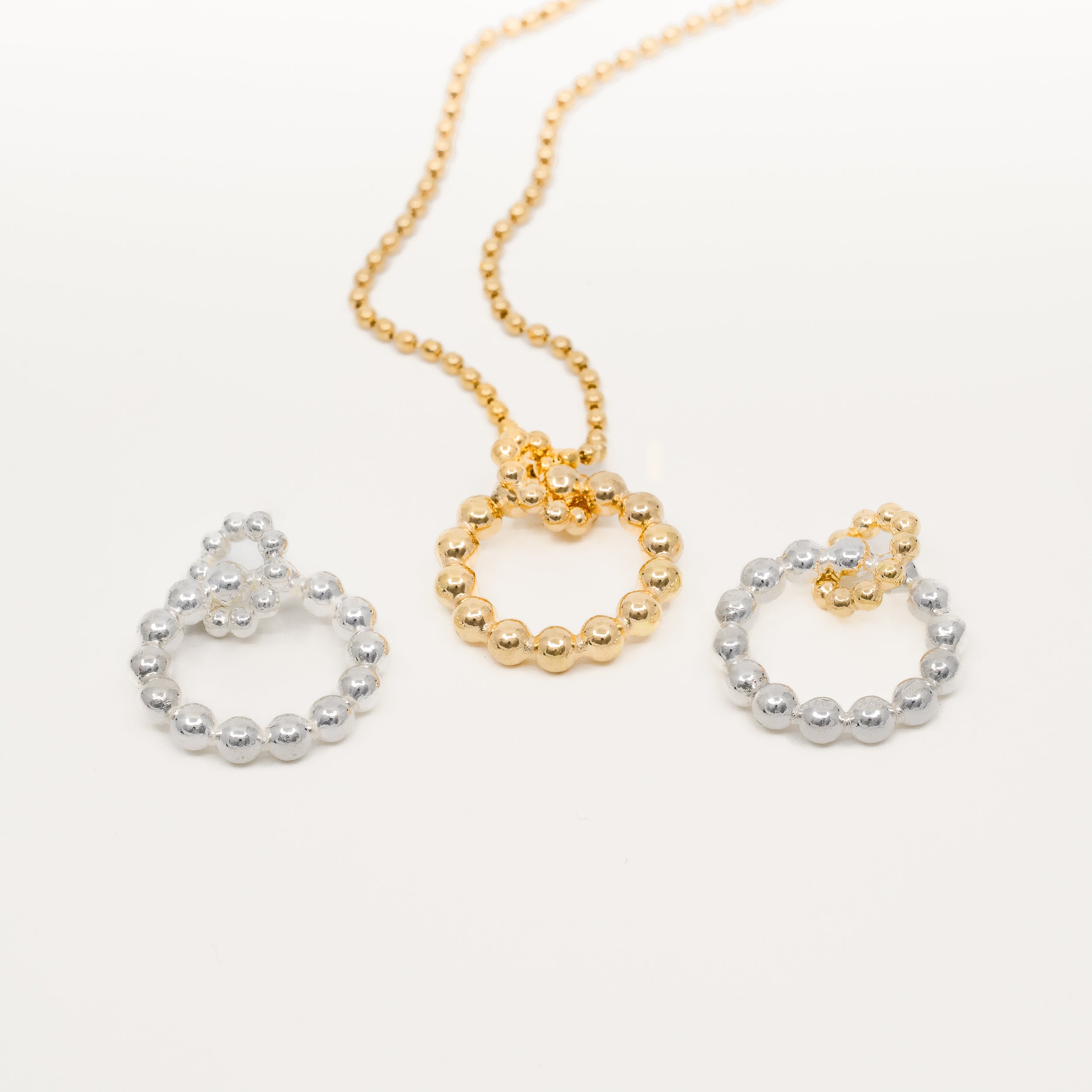 Pure Marbles Crown Pendant