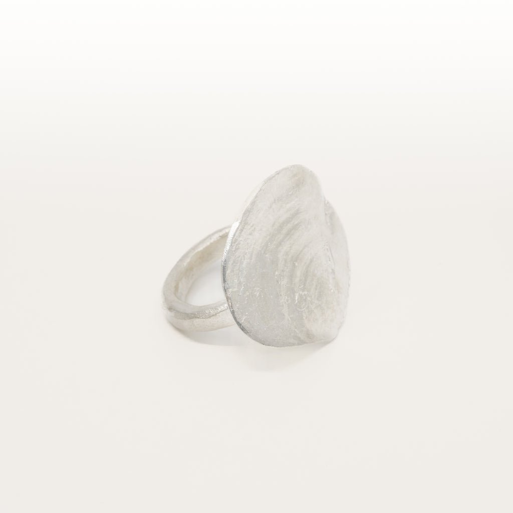 Silvermusslan - ring i äkta silver