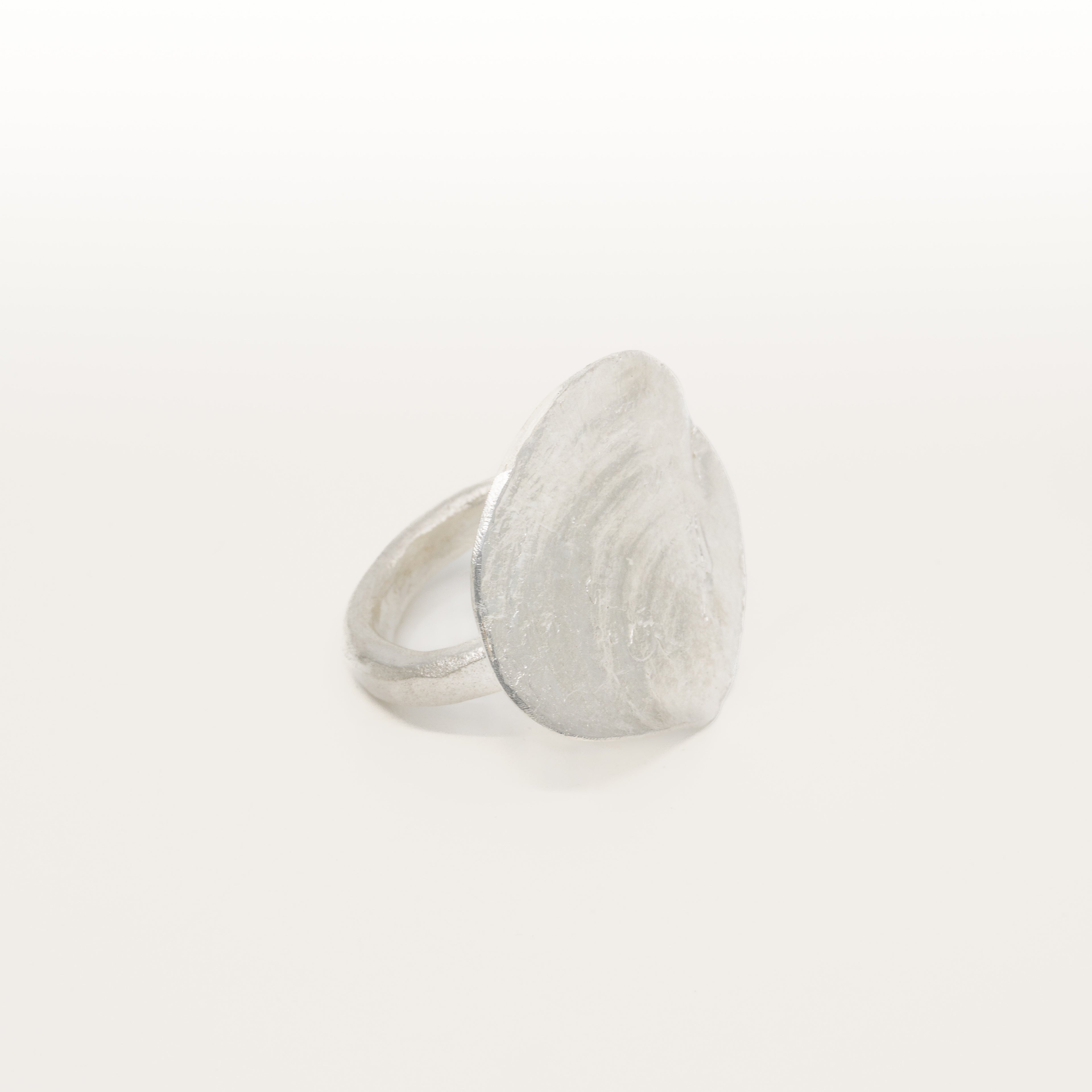 Silvermusslan - ring i äkta silver
