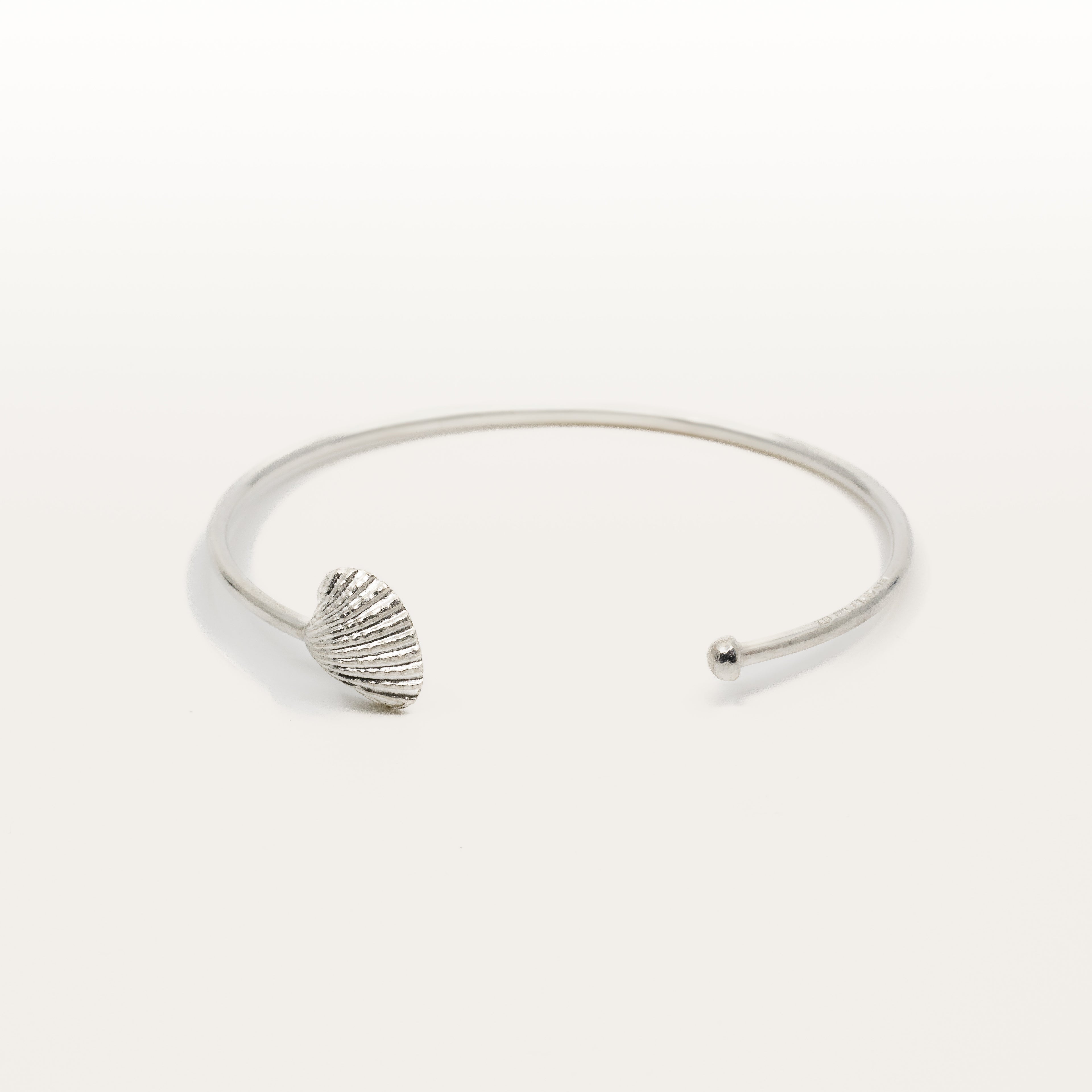 Minimusslan - Armring äkta silver