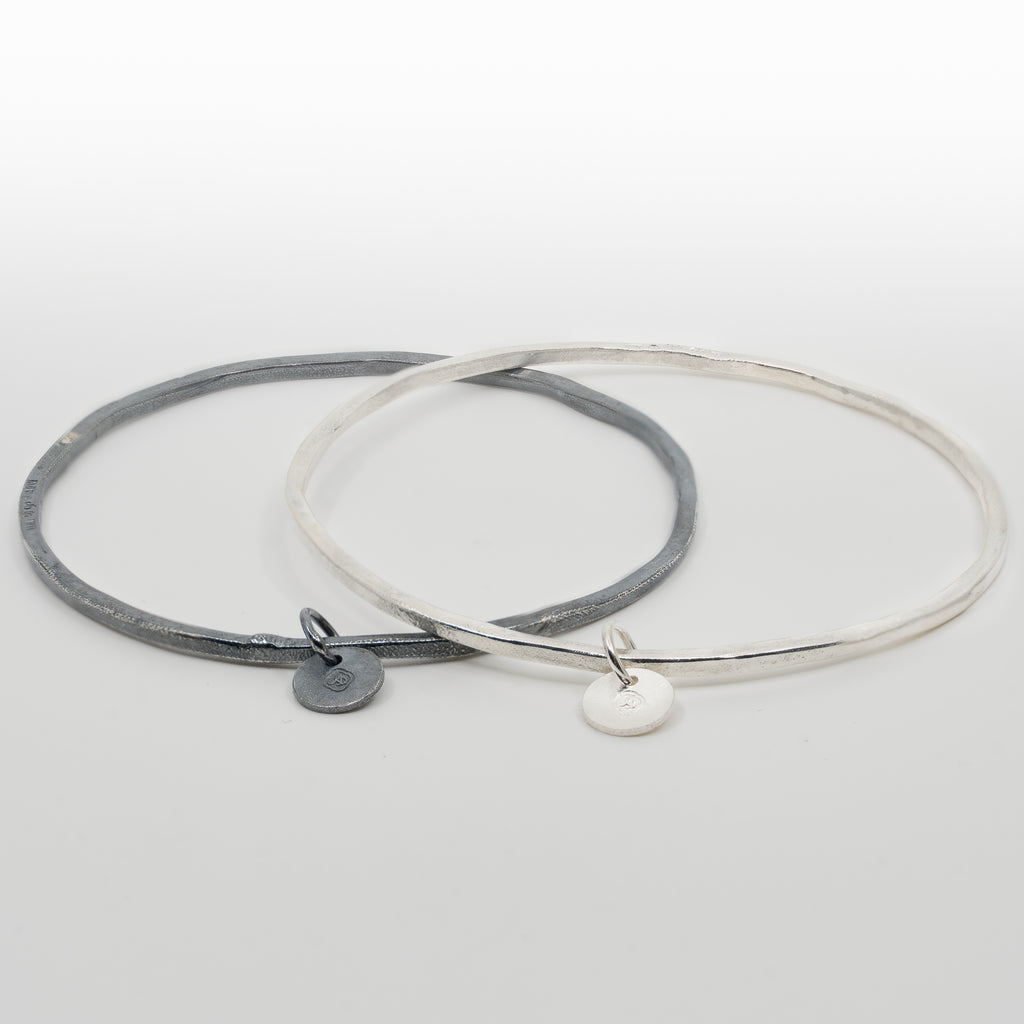 Organic square - Silver / Oxid