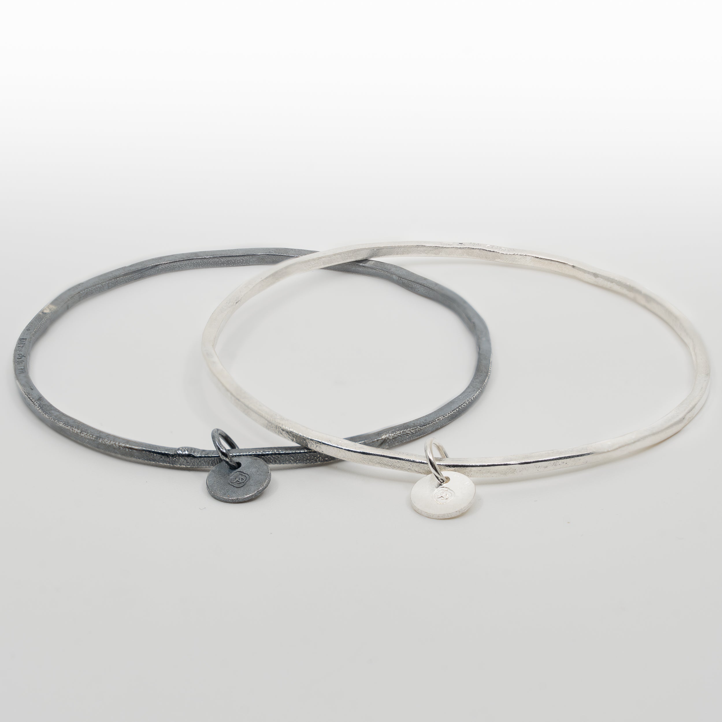 Organic square - Silver / Oxid