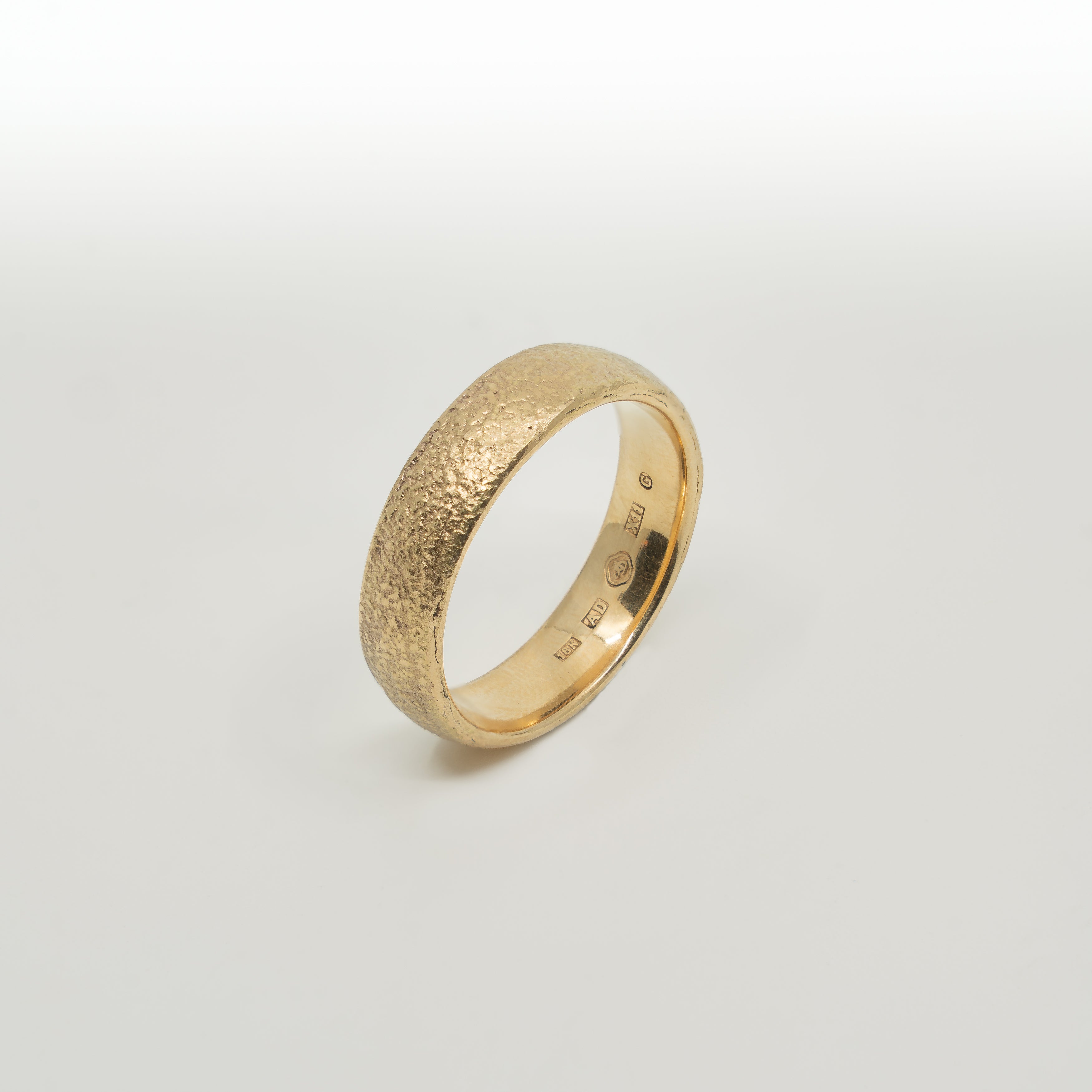 Organic Cupped - Gold ring