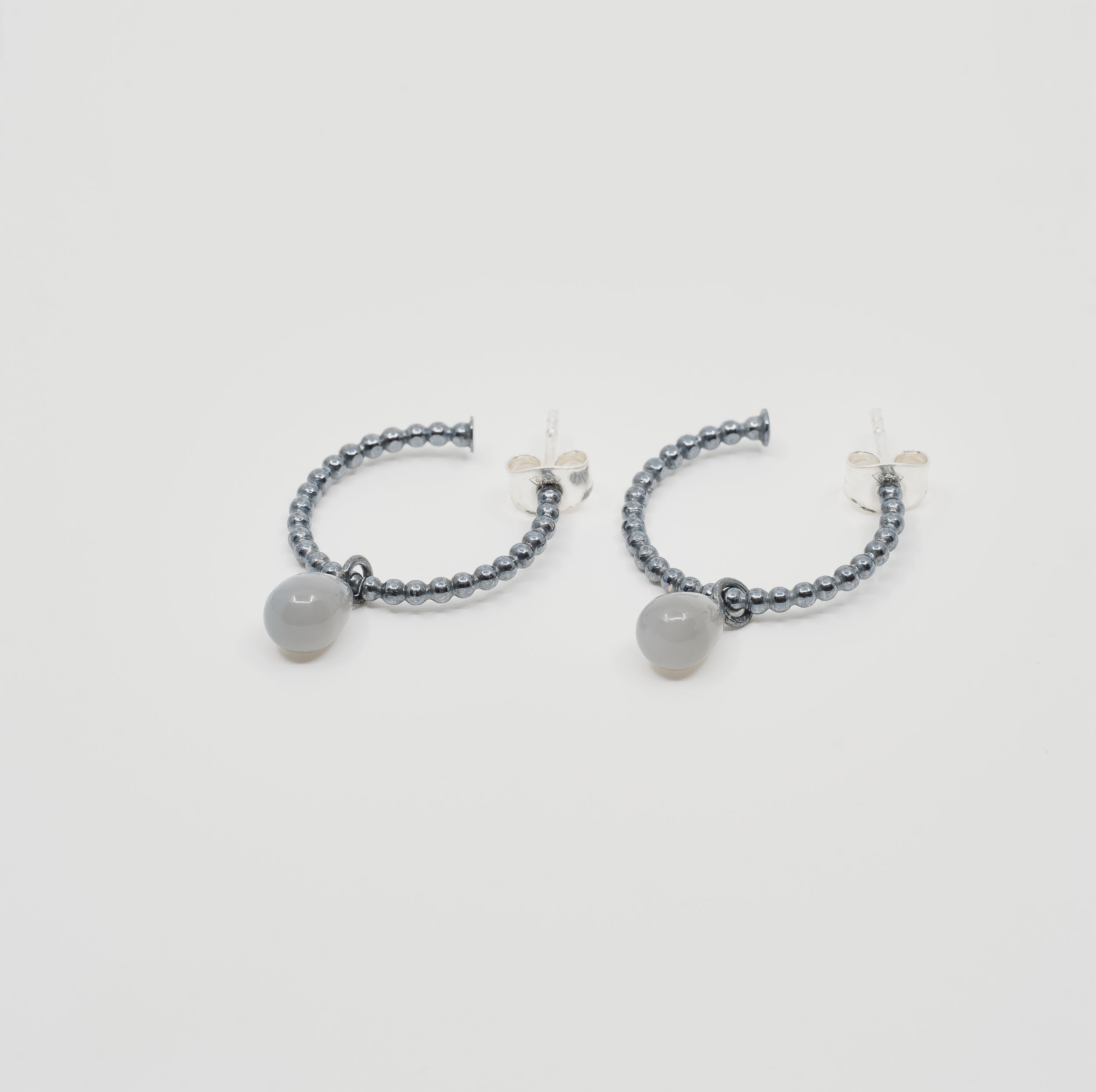 Drops of colour - earrings oxid
