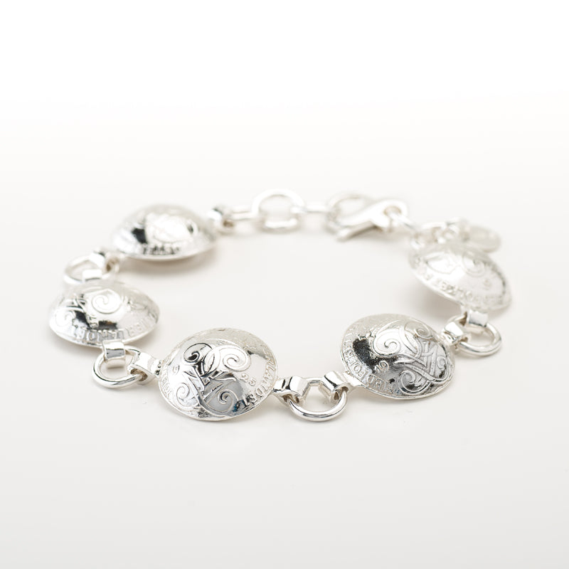 Coin bracelet 2-öringar