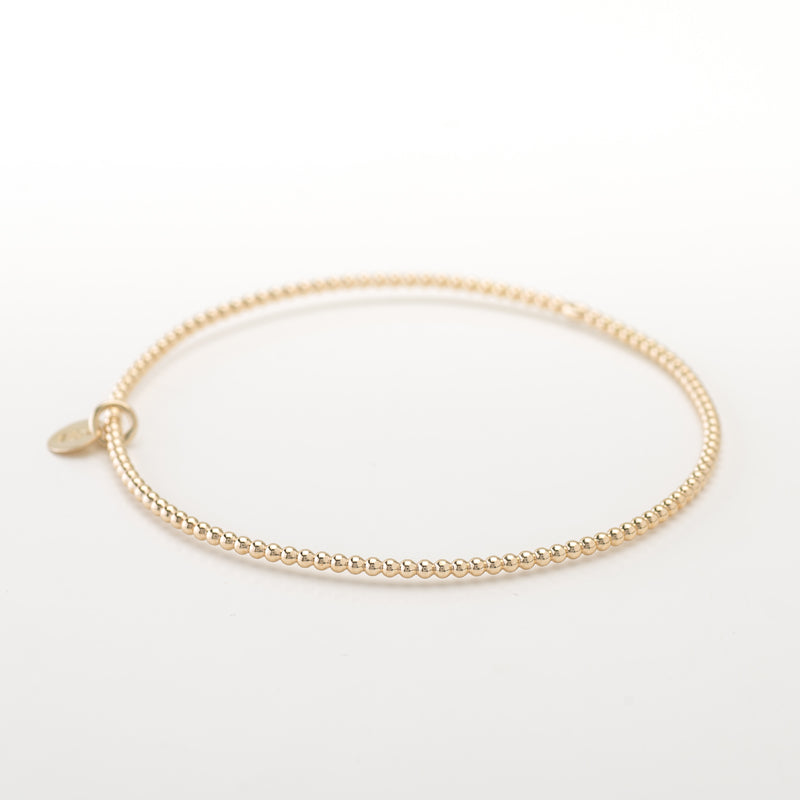Pure Marbles bangle small -Gold