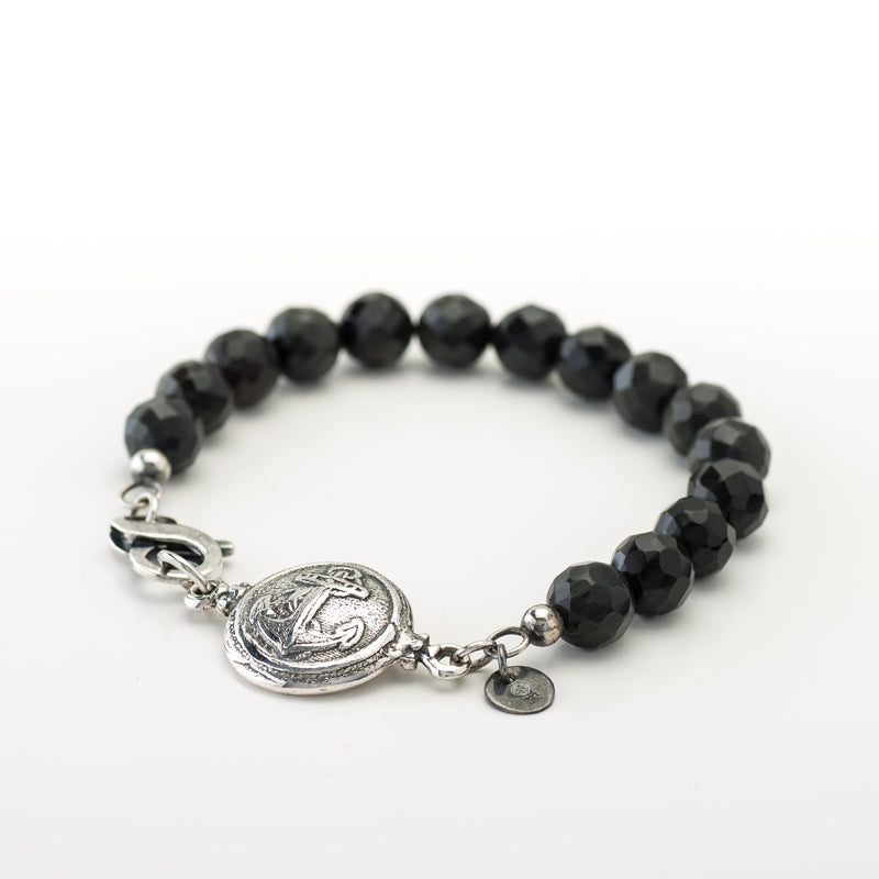 Anchor button - bracelet
